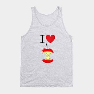 I Love Apples Tank Top